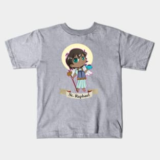 Chibi St. Raphael Kids T-Shirt